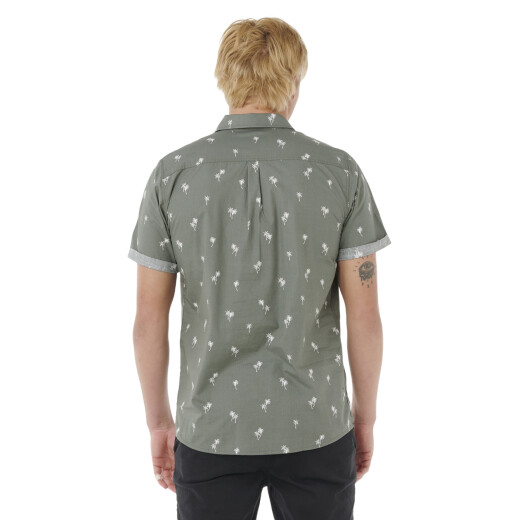 Camisa Rip Curl Paradise Palms - Verde Camisa Rip Curl Paradise Palms - Verde