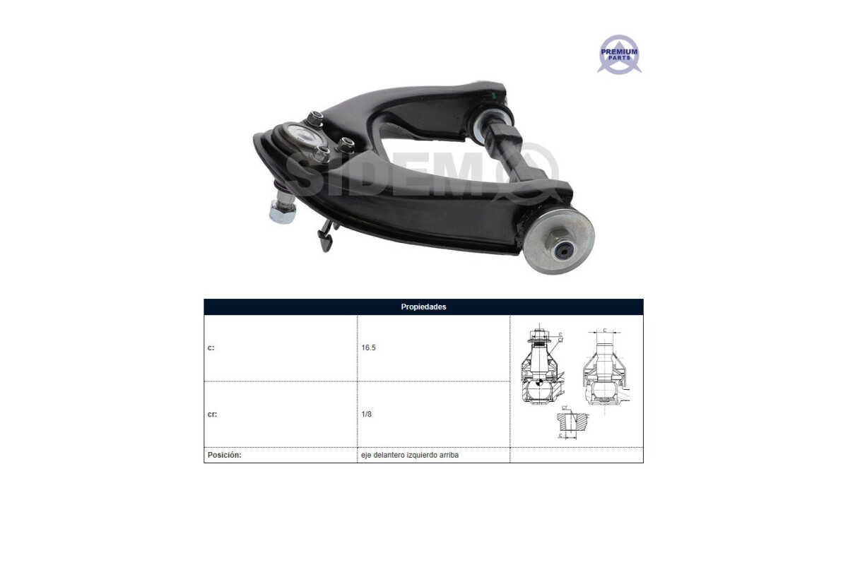 Parilla De Suspension Delantera Mitsubishi L200 96-06 Izq Parilla De Suspension Delantera Mitsubishi L200 96-06 Izq