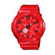 Reloj Baby-G Casio Analógico-Digital Dama BGA-133-1BDR Rojo