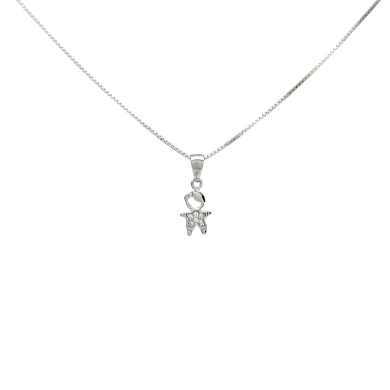 Conjunto Niño - Plata 925 - Zirconia- CJ3003 Conpiedra