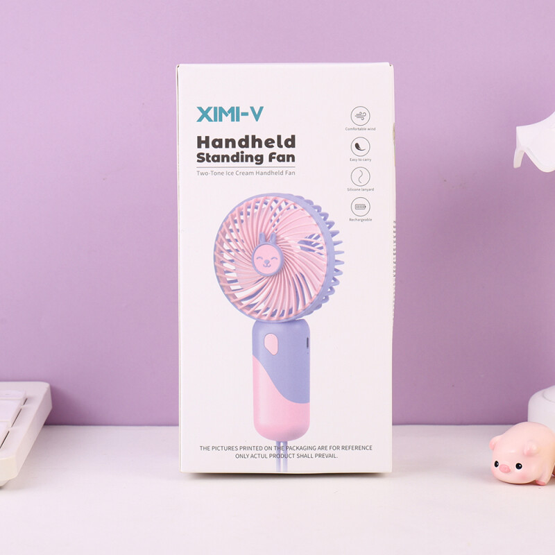 Ventilador De Mano - 3 Velocidades - Bicolor Ventilador De Mano - 3 Velocidades - Bicolor