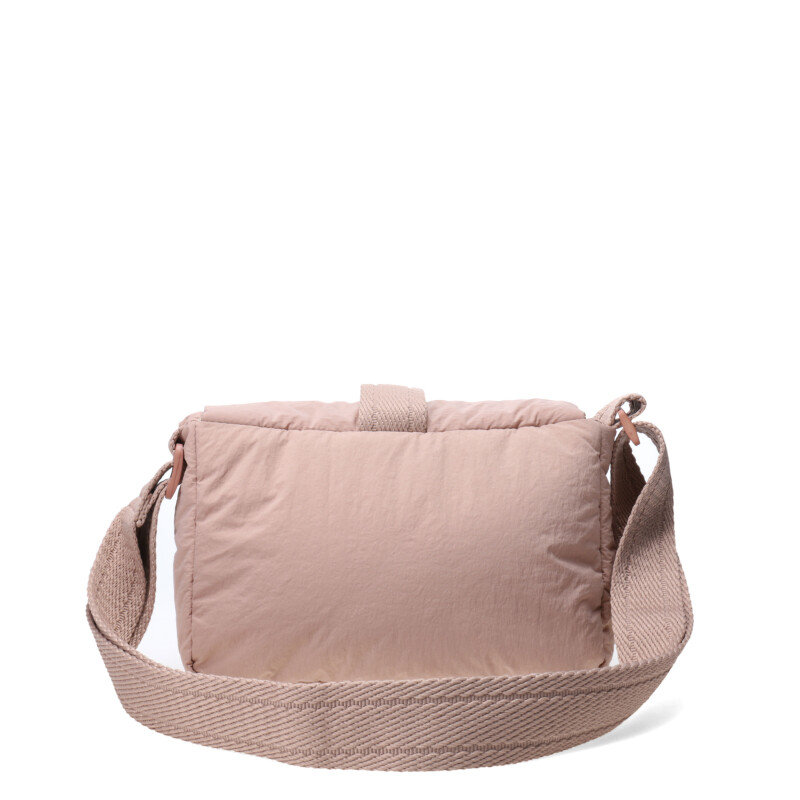 Bolso Miss Carol Kima Con Logo Beige