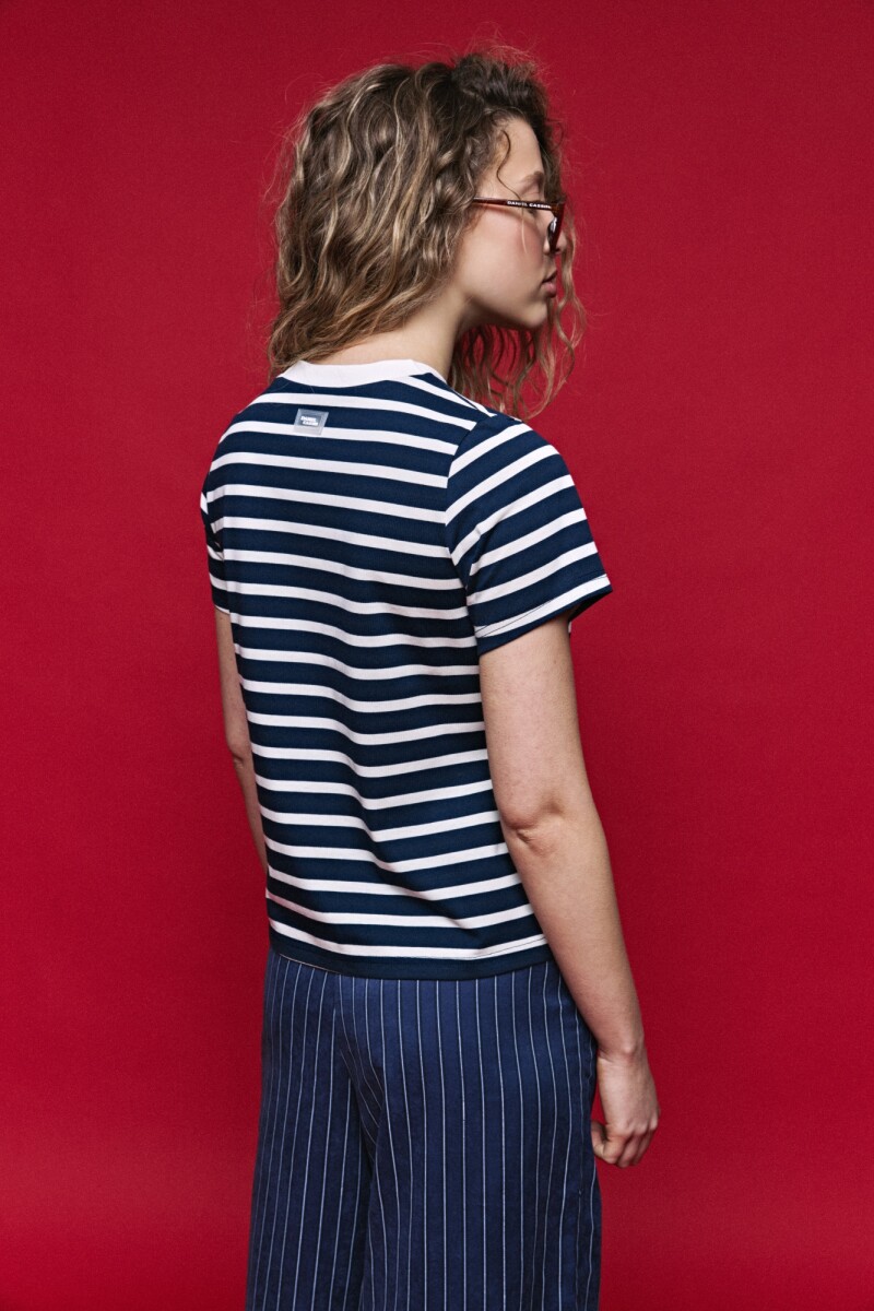 REMERA RENE Azul Marino