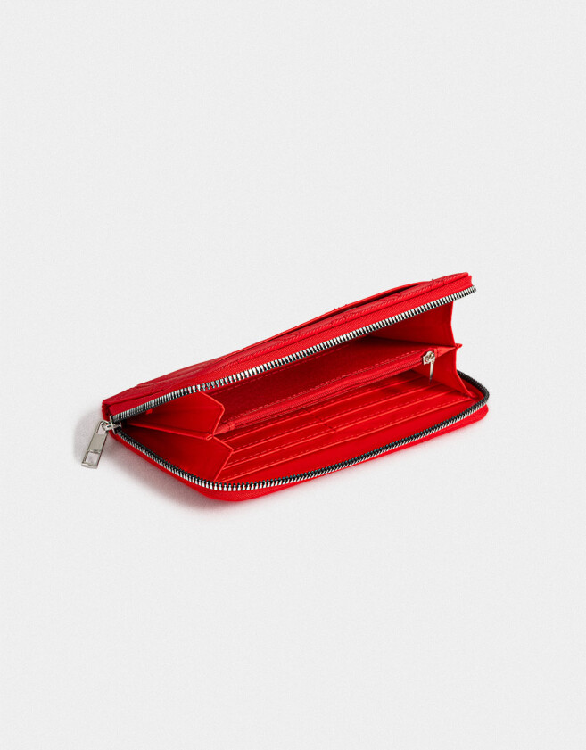 Ficheros Estampados Billetera Fichero Cherry - Rojo Oscuro