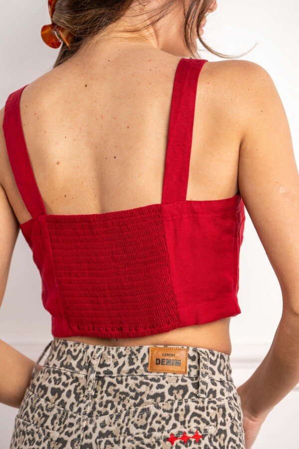 Top Rojo