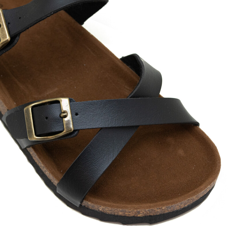 Sandalias Chill Sunday de Mujer - YF01W Negro