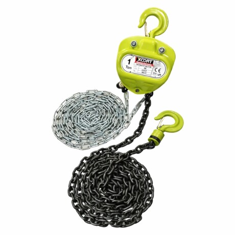 XCORT APAREJO POLIPASTO MANUAL DE CADENA 3 METROS 1 TONELADA Xcort Aparejo Polipasto Manual De Cadena 3 Metros 1 Tonelada