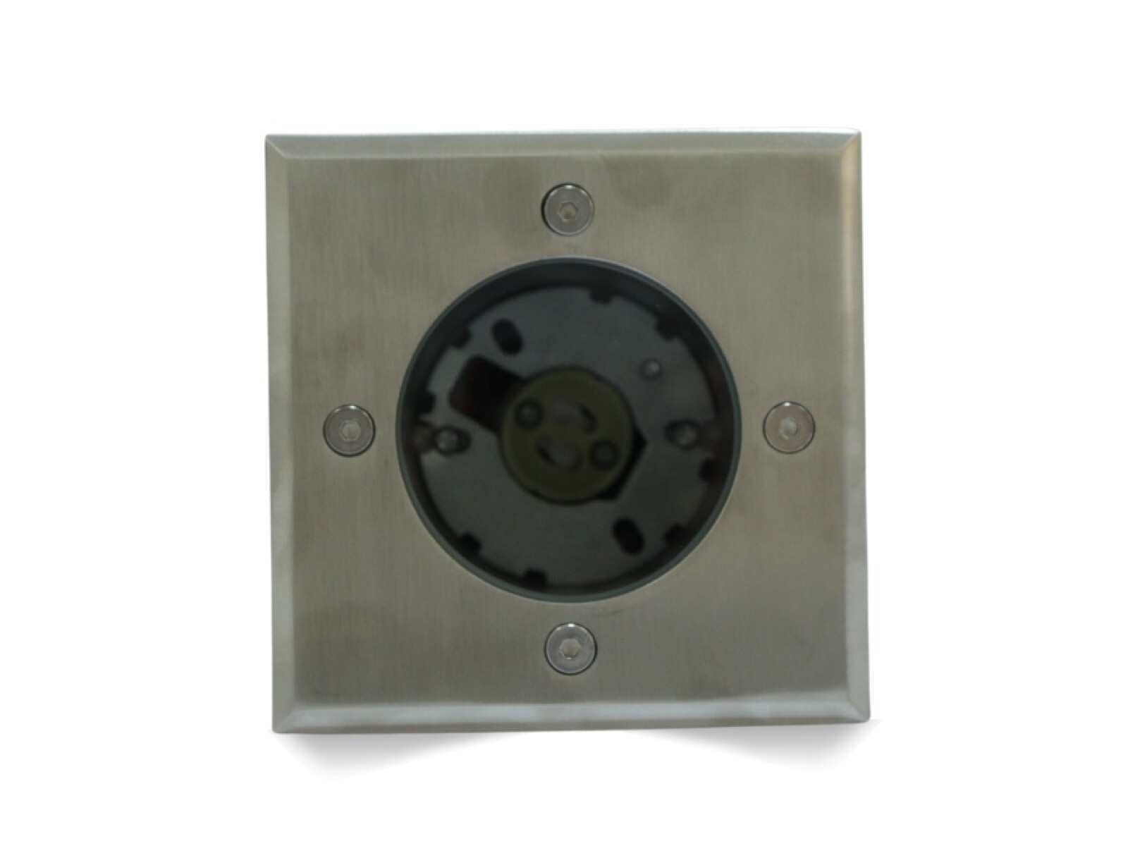 PROYECTOR EMBUTIR P/PISO GU10 100MM CUADRADO - NC 