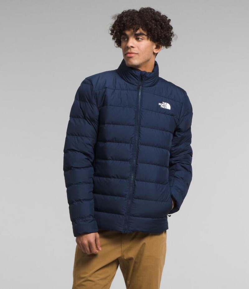 Campera de Pluma Aconcagua hombre Summit Navy-npf