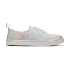 Youth Cordones Cupsole Tie Dye Canvas - Niños White