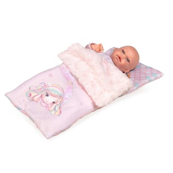 Cuna Muñeca De Cuevas Juguete Duerme Conmigo Altura Reguable Variante Color Rosa
