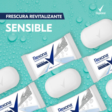 Jabón Rexona Sensible 120g Jabón Rexona Sensible 120g