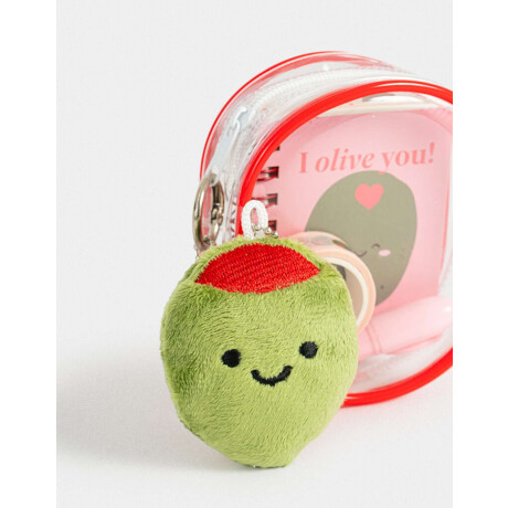 Mini Set De Librería ''i Olive You'' Combinacion Multicolor