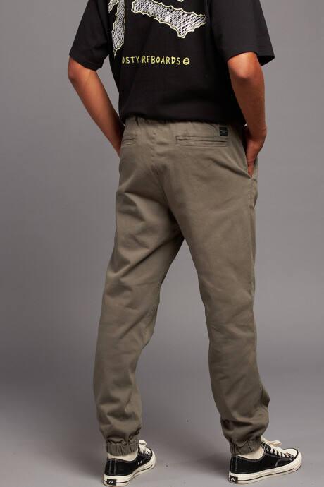 PANTALON MAURO RUSTY Verde Oscuro
