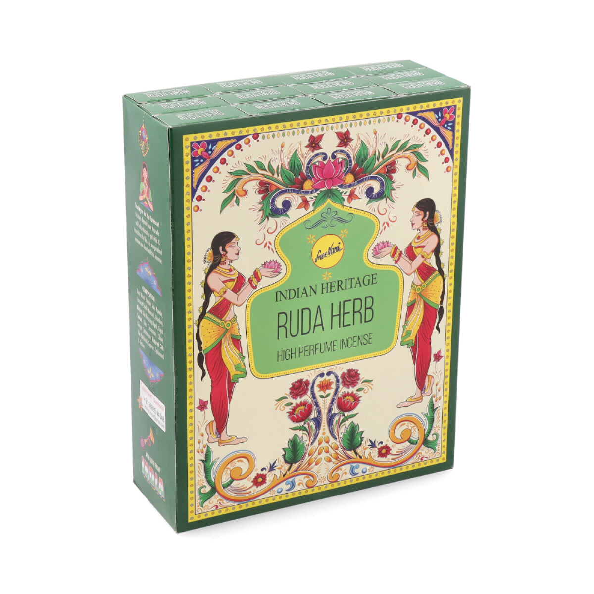 INCIENSO SREE VANI - HERITAGE CAJA X12 - Hierba Ruda 