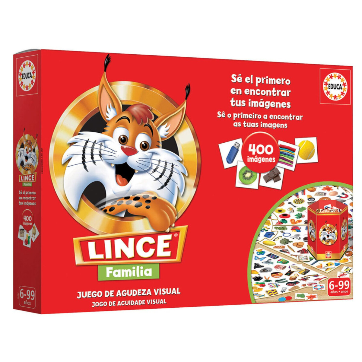 Puzzle Lince Familia Encuentra La Imagen Rompecabeza Educa 