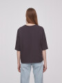 Remera Ahrnia Gris Oscuro
