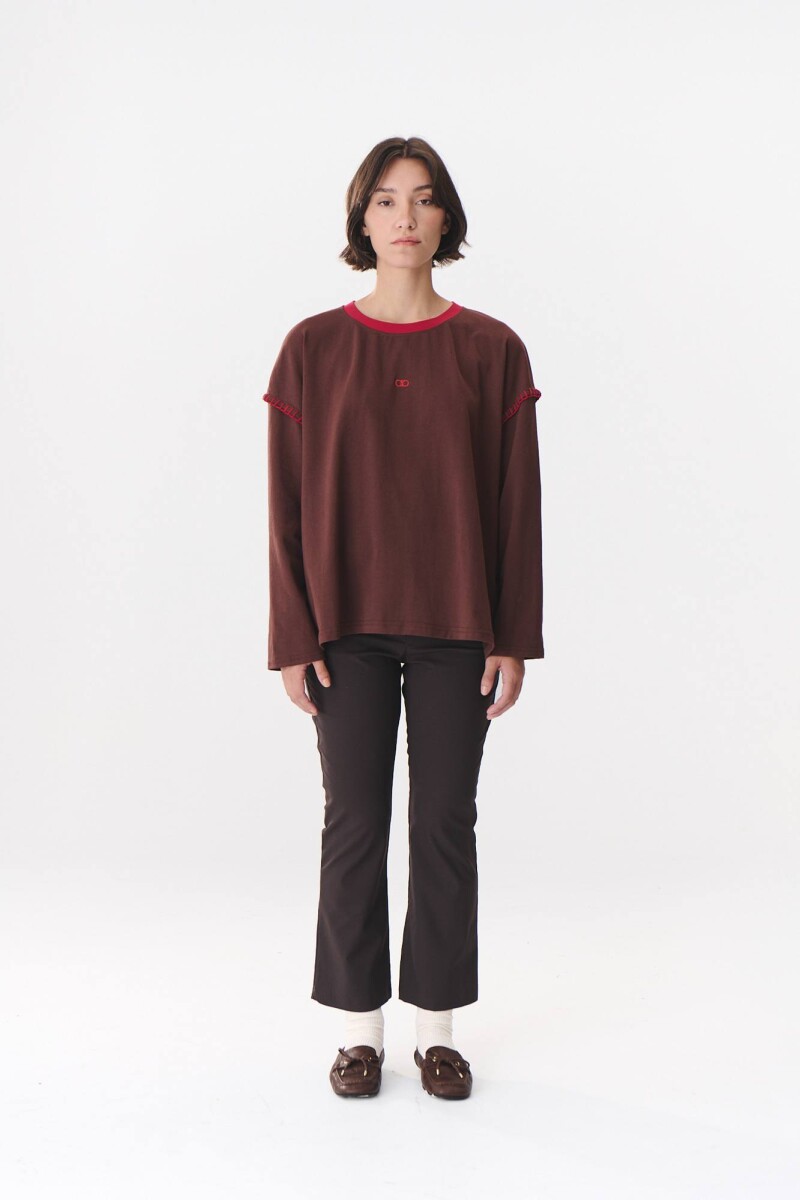 Remera Gear Chocolate