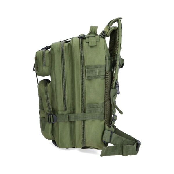 Mochila Táctica Militar Molle 30 Litros Caza Camping Viaje Color Verde Diseño De La Tela Lisa Mochila Táctica Militar Molle 30 Litros Caza Camping Viaje Color Verde Diseño De La Tela Lisa