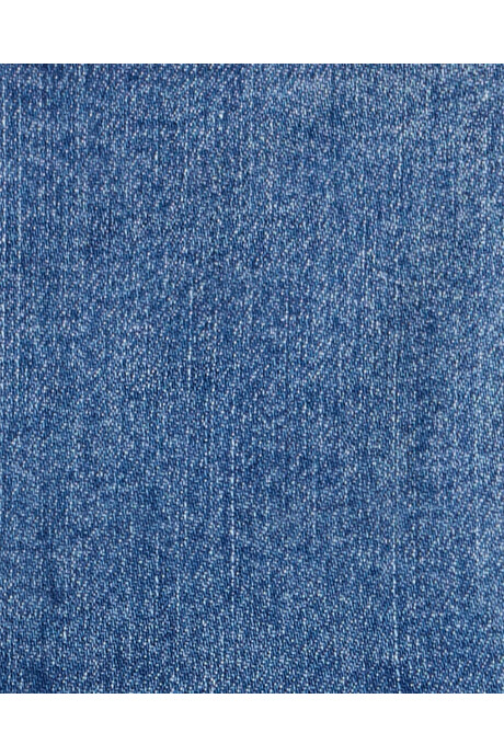 Set tres piezas, jumper jean, remera y medias de algodón Sin color