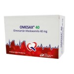 OMESAX 40 MG. CJ X 30 COMP. REC. única