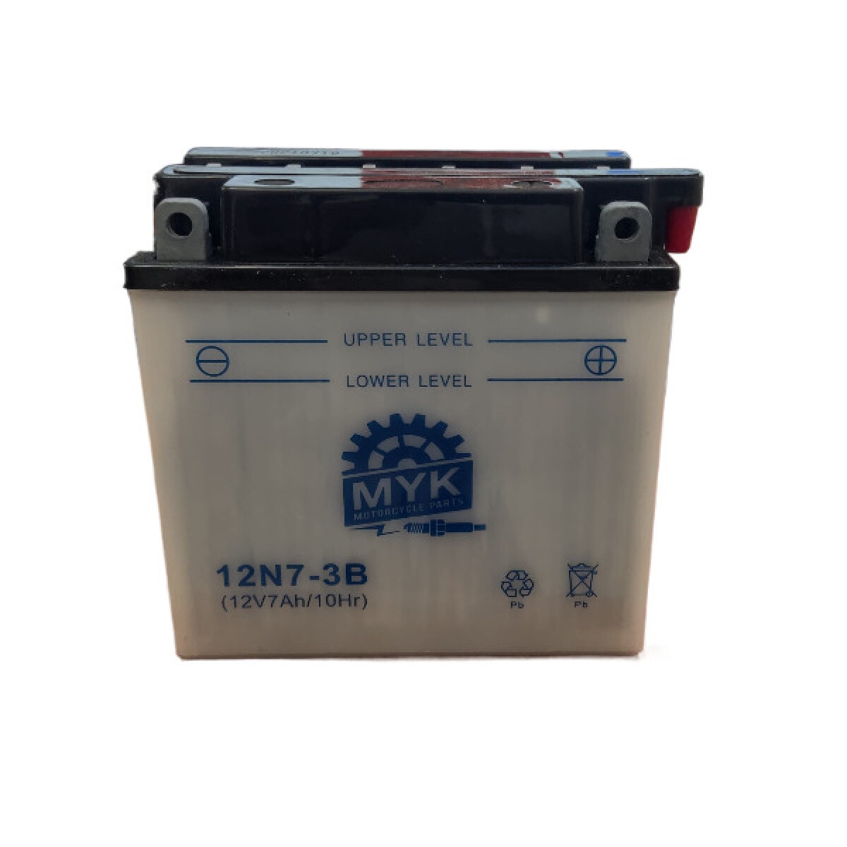 Bateria de acido MYK 12N7 3B (Cargo, SPEED, GTS, Strong) 