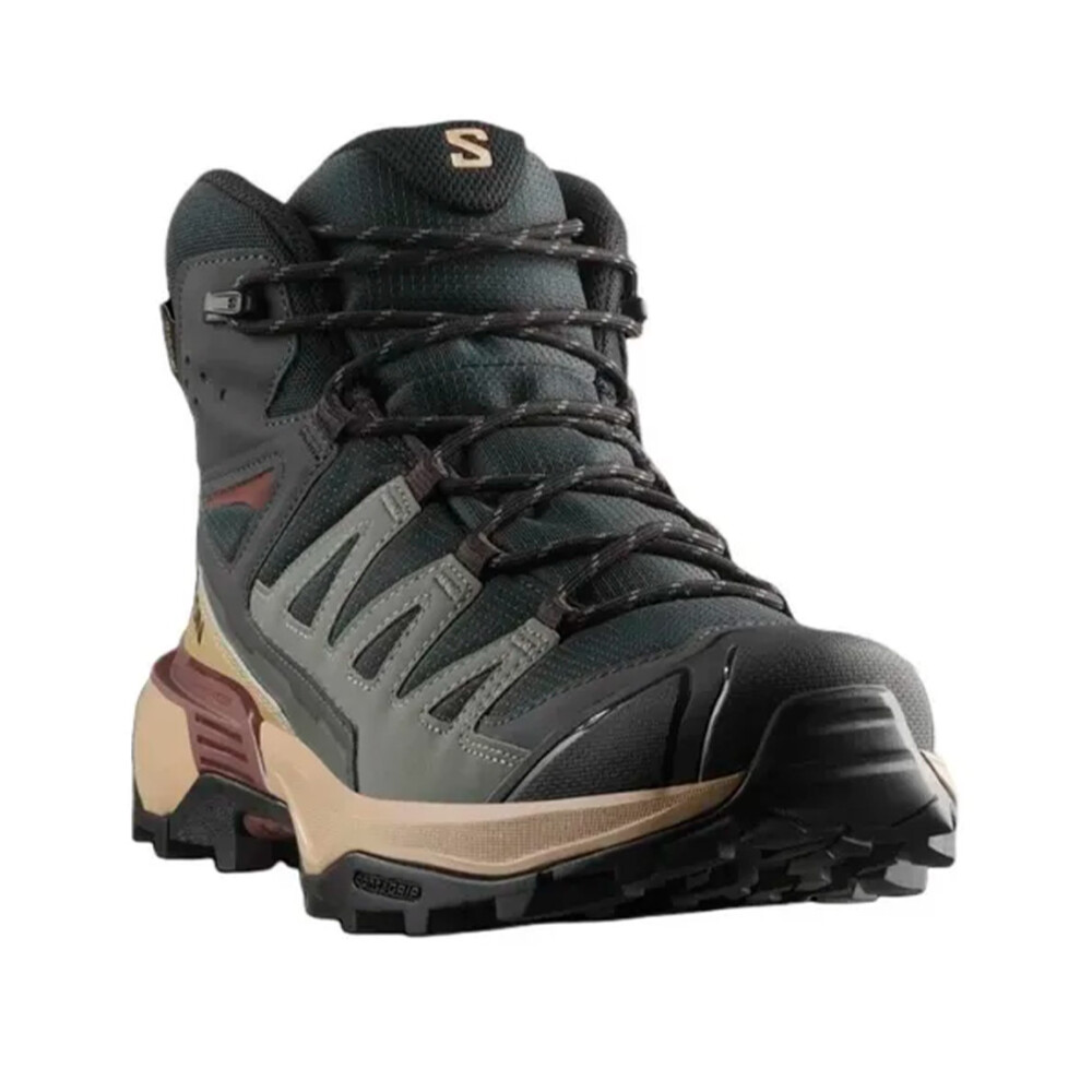 Salomon X ULTRA 360 MID GTX para Hombre - Gris Oscuro/Beige Gris Oscuro-Beige