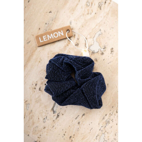 Scrunchie Lurex Marino