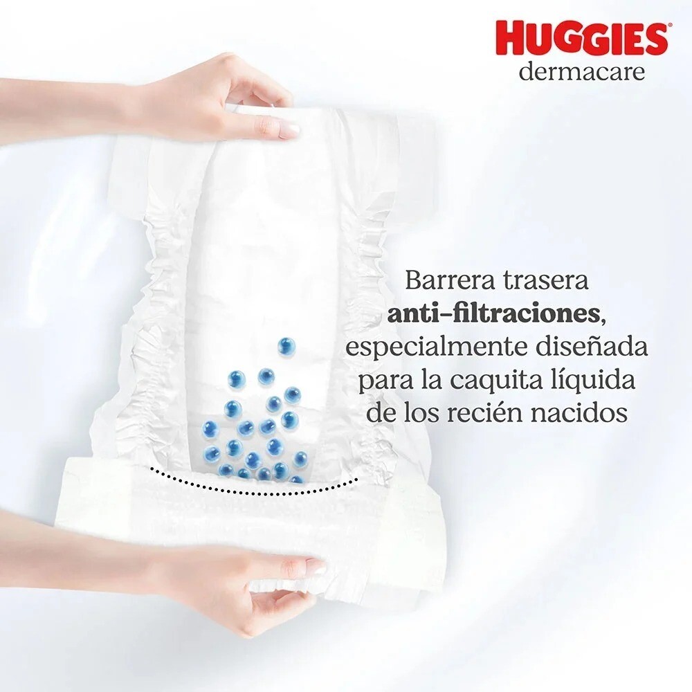 Pañales Huggies Dermacare Recién Nacido 30 Unidades Pañales Huggies Dermacare Recién Nacido 30 Unidades