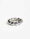 Pulseras Elásticas Metal Pulsera Elástica Metal Plateado - Plateado Rodio