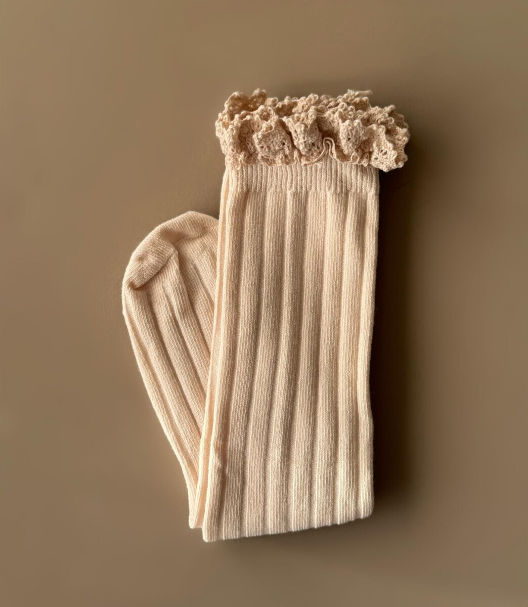 Medias Puntilla Canale - Crudo 