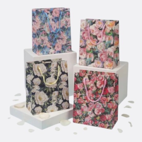 Bolsa Bouquet De Flores Chica Bolsa Bouquet De Flores Chica