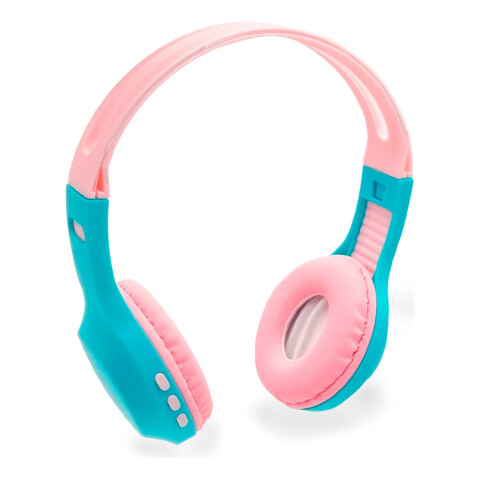 Auriculares Tipo Vincha Inalámbrico Bluetooth Recargable Protección Auditiva Niños Variante Color Verde