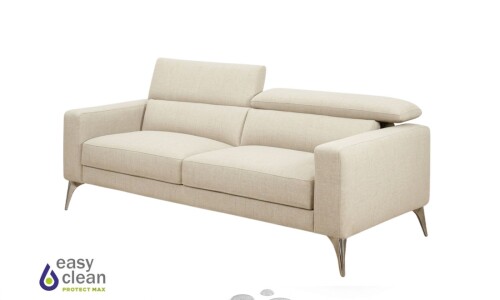 Sofá 3 cps MILO Easy Clean Beige