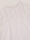 Vestido Con Encaje Blanco