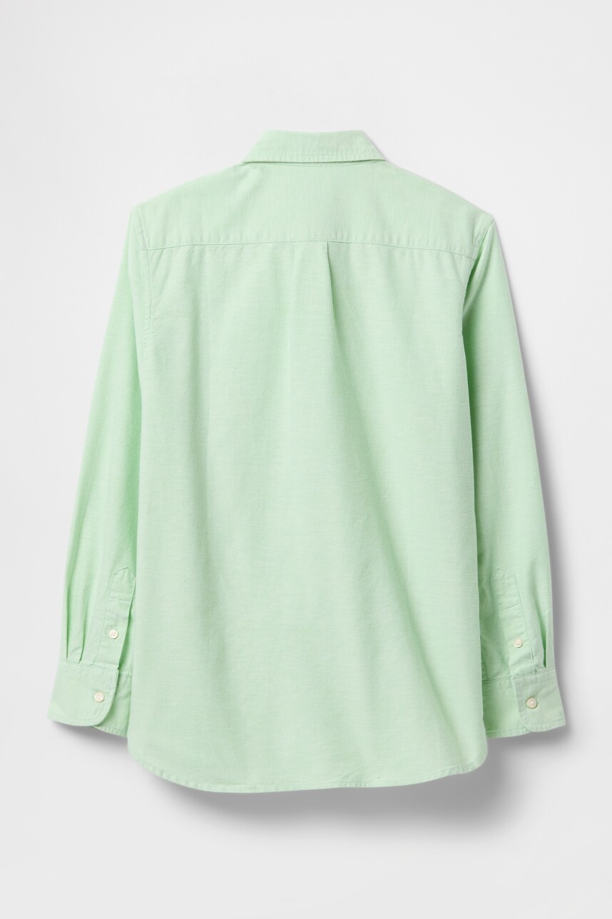 Camisa Oxford Niño Julep Green