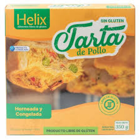 Tarta de Pollo Helix 350 Grs Sin Gluten Tarta de Pollo Helix 350 Grs Sin Gluten