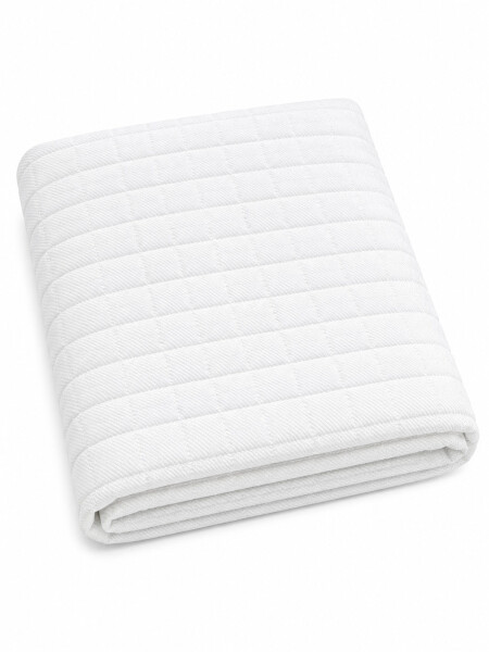 COLCHA CLASSIC CON FUNDA BLANCO