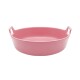 Ensaladera Selecta en cerámica con asas 30x29x9cm Rosa
