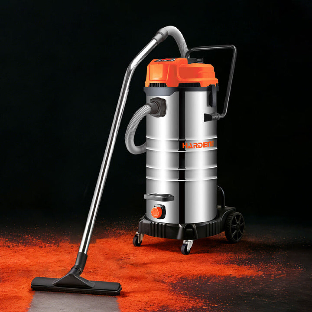 ASPIRADORA SECO-HUMEDO 80LT TANQUE AC INOX 3600W HARDEN ++ - N/a 
