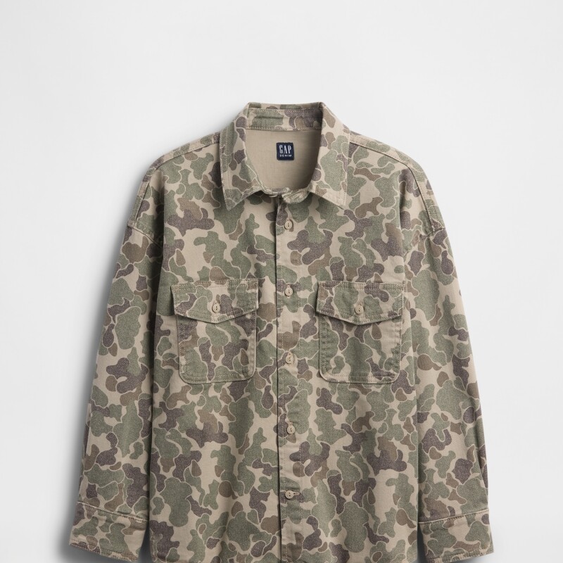 LS DENIM - NOVELTY CAMO DUCK CAMO