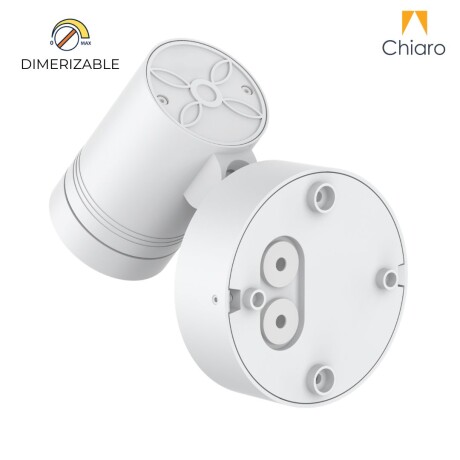 APLIQUE SPOT DIRIGIBLE 8W APTO INTEMPERIE BLANCO