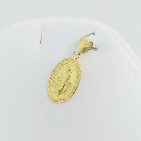 Medalla religiosa de oro 18ktes, Virgen Milagrosa. Medalla religiosa de oro 18ktes, Virgen Milagrosa.