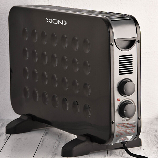 Caloventilador De Piso Xion Xi-es116 NEGRO