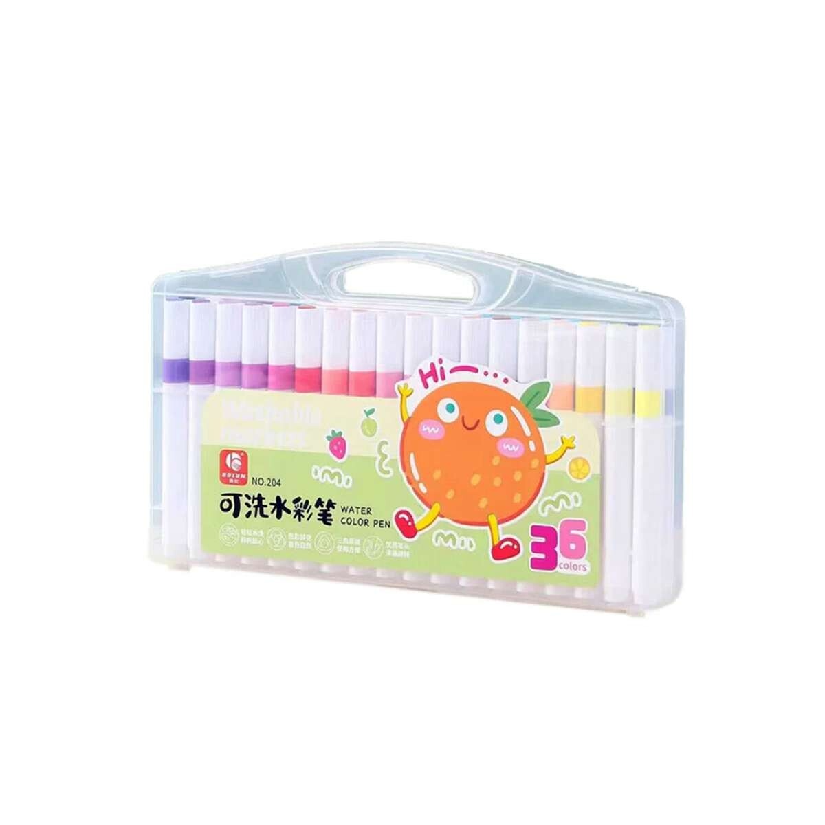 Set de 36 marcadores lavables - Sc 