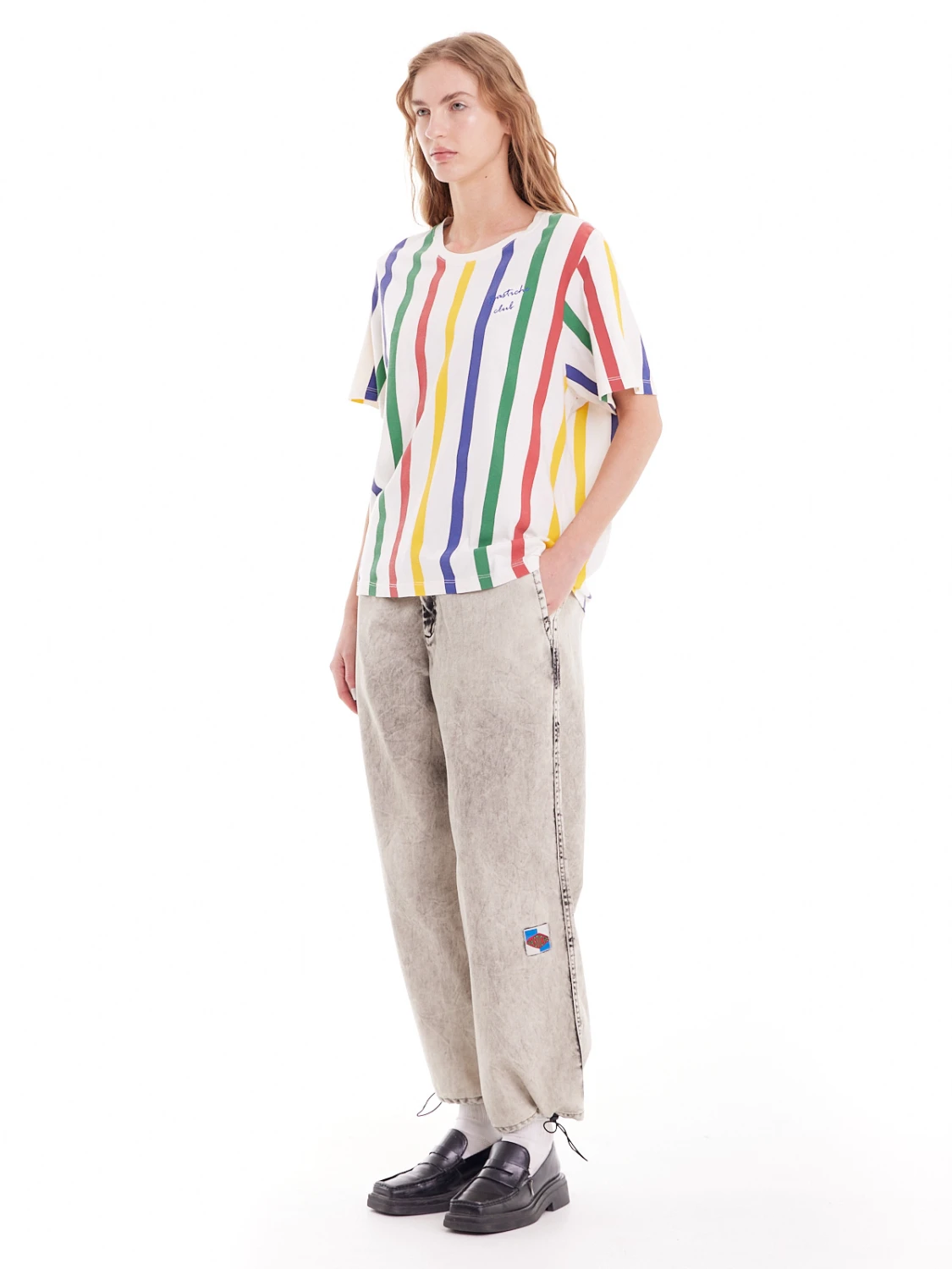 T-shirt Atenas Stripes multicolor xs