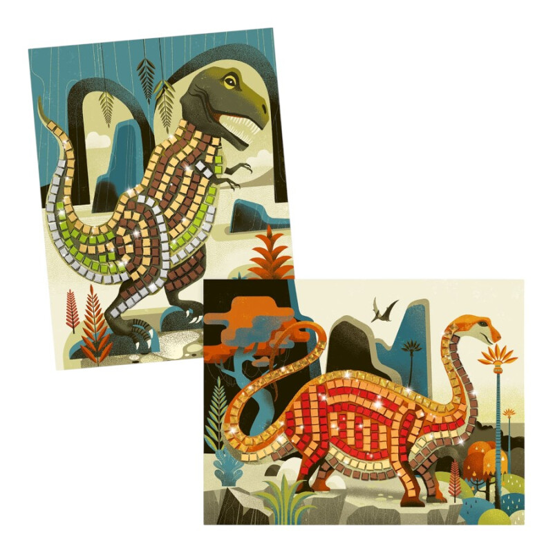 Mosaicos Infantil Dinosaurios Djeco Mosaicos Infantil Dinosaurios Djeco