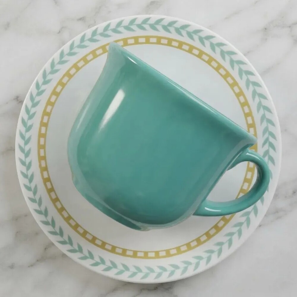 Taza de te con plato Donna Louros 200 ml BIONA Taza de te con plato Donna Louros 200 ml BIONA