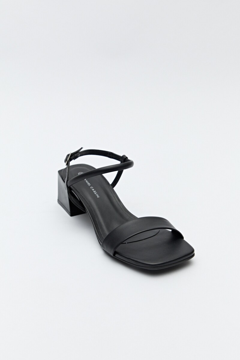 SANDALIA NINA Negro