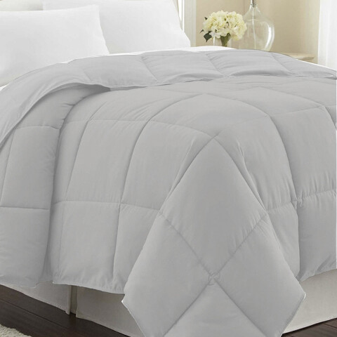 Acolchado de Plumas King Size Home Class GRIS